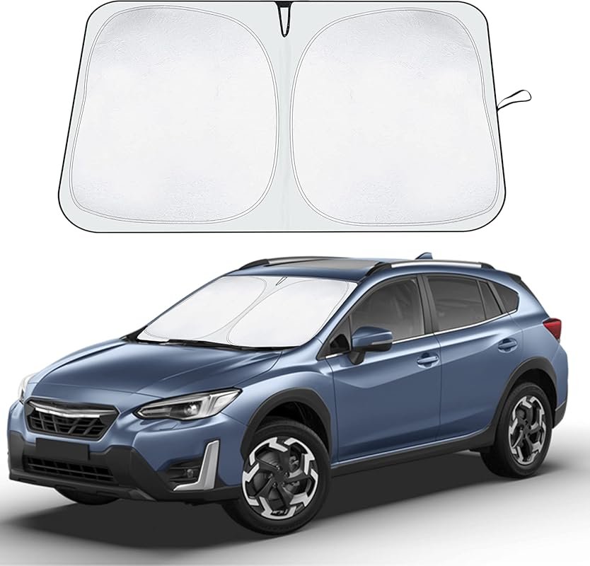 Econour Foldable Windshield Sunshade for Subaru Crosstrek Models from 