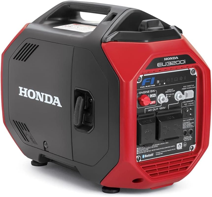 The Honda 3200-Watt Bluetooth Portable Inverter Generator is Designed