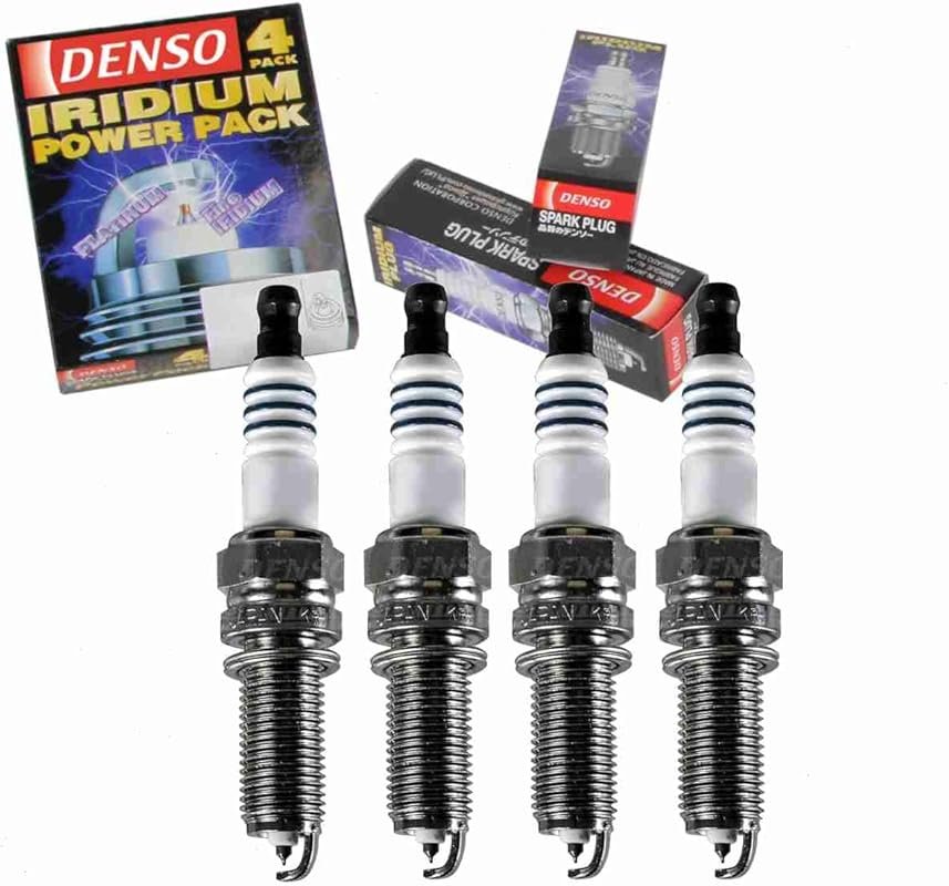 4-Piece DENSO Iridium Power Spark Plugs for Hyundai Veloster 1.6L L4 2