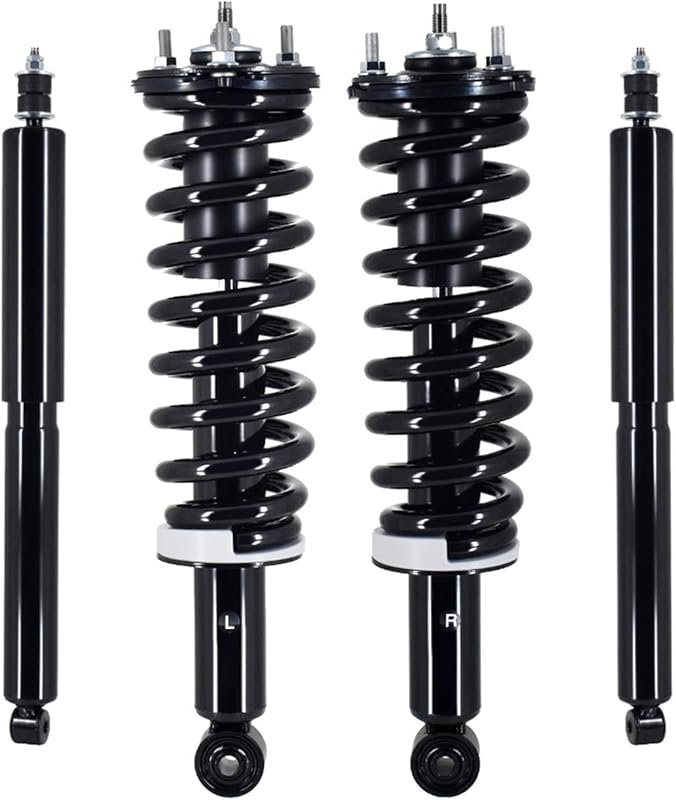 PM Auto Set of 4 Front Quick Struts and Rear Shocks for 2000-2006 Toyo
