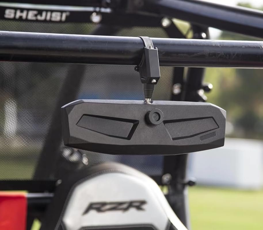 UTV Rearview Mirror with Simple Viewing Angle Adjustment for 1.5-2 Inc