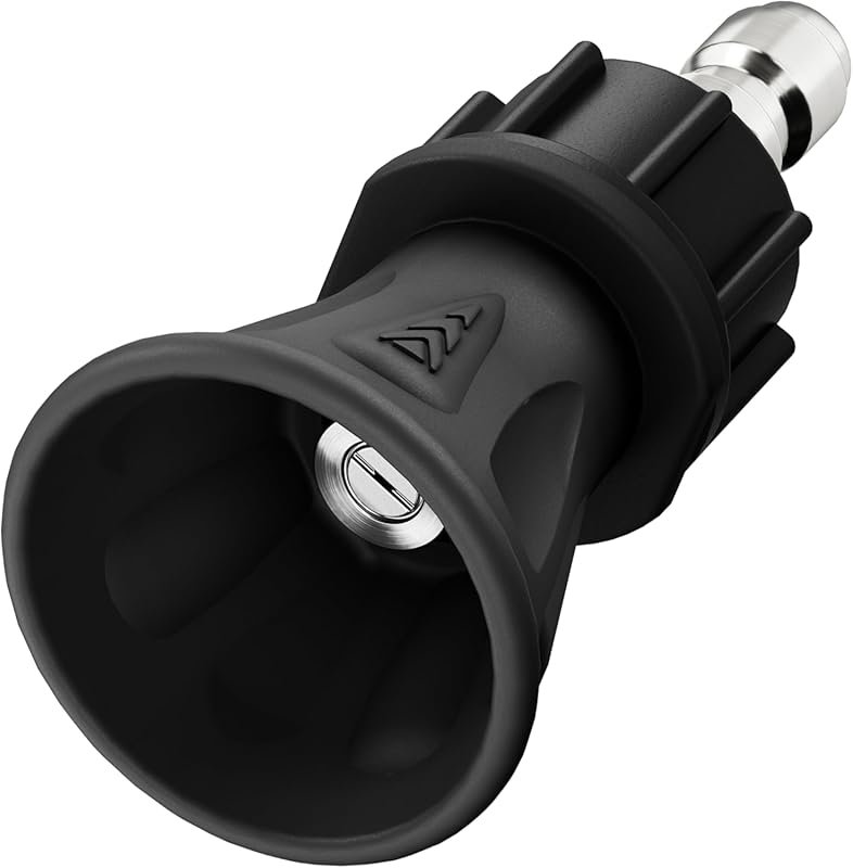 McKillans 40 Degree Stainless Steel Pressure Washer Nozzle with Guard,