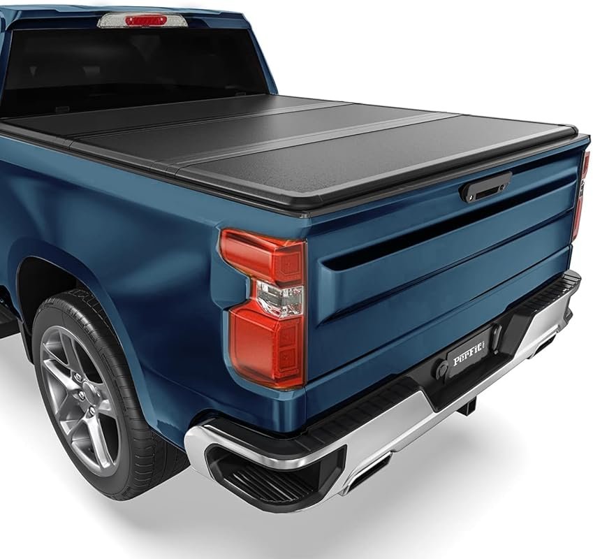 Perfit Liner Hard Tri-Fold Tonneau Cover for Chevy Silverado and GMC S