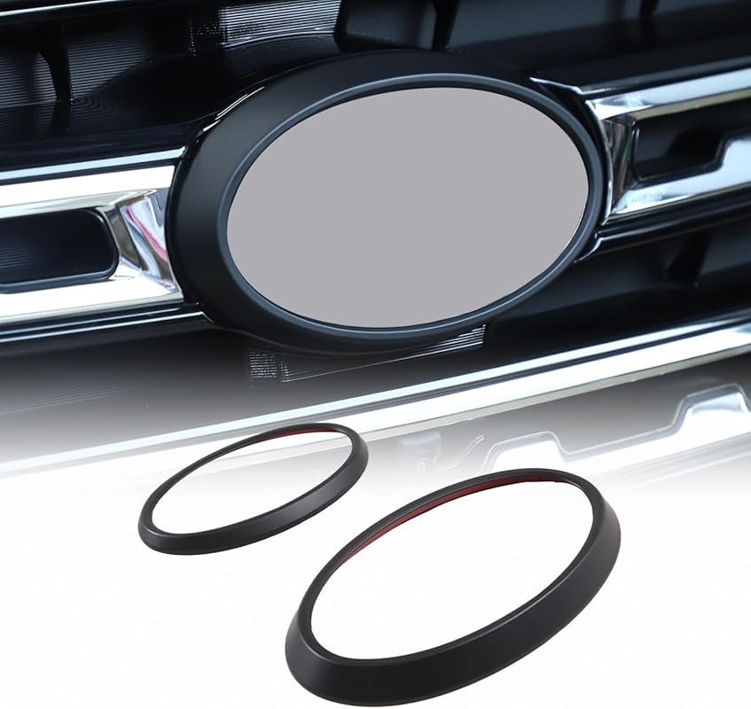 Matte Black Front and Rear Logo Covers for the Subaru Outback from 202
