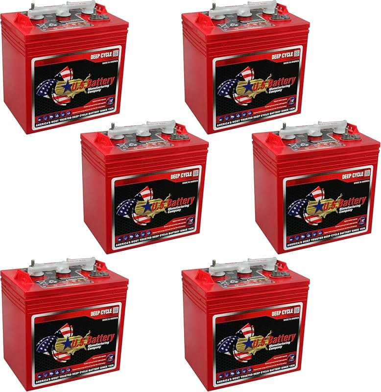 Banshee US2200XC 6V Deep Cycle Battery Replaces T-105 for Golf Carts a