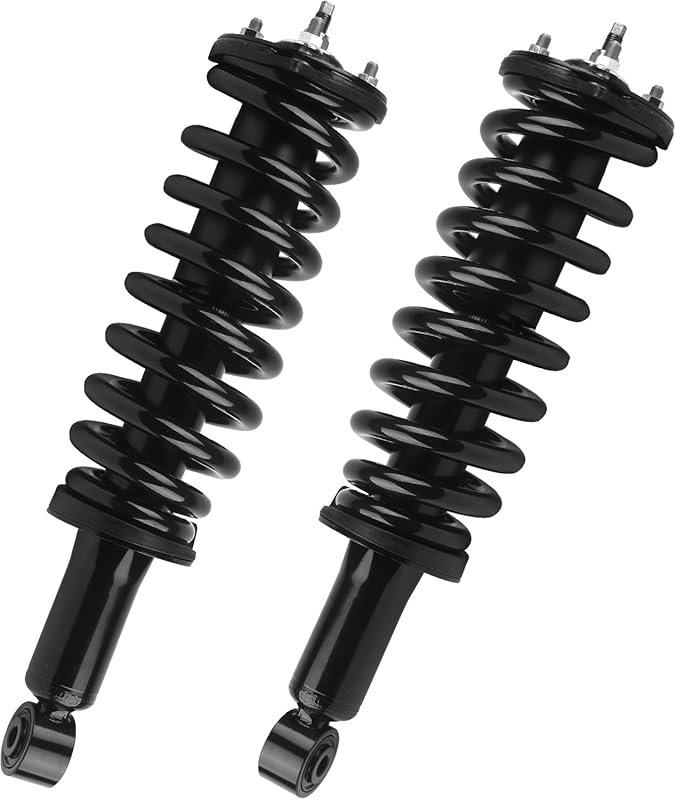 KUSATEC Front Complete Struts with Coil Spring Assemblies for 2000-200