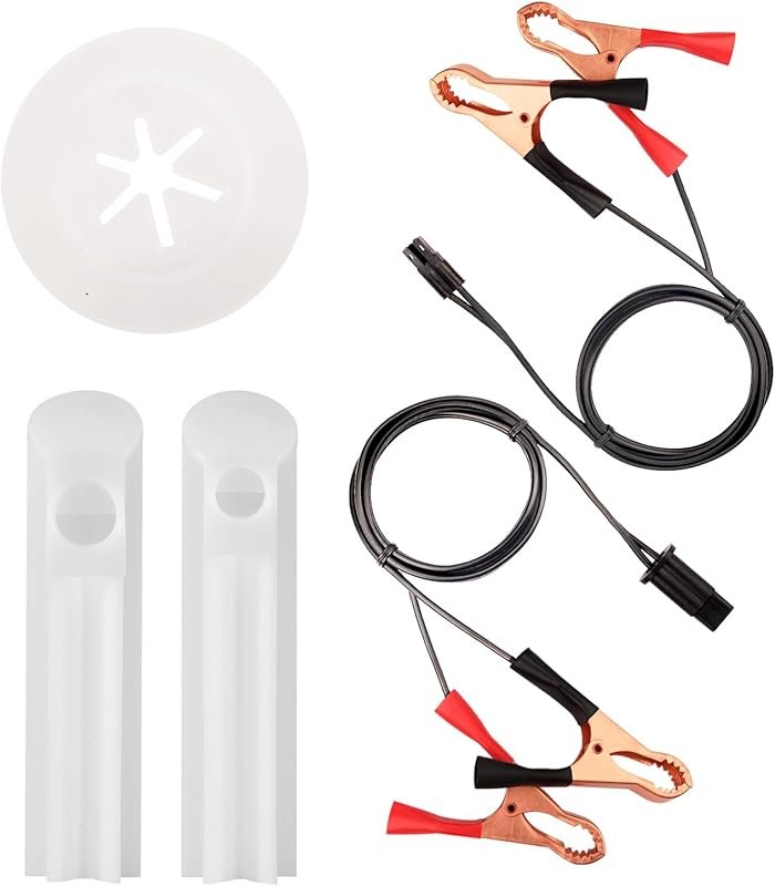 Universal Fuel Injector Flush Cleaner Adapter, with 2 Size Injectors N