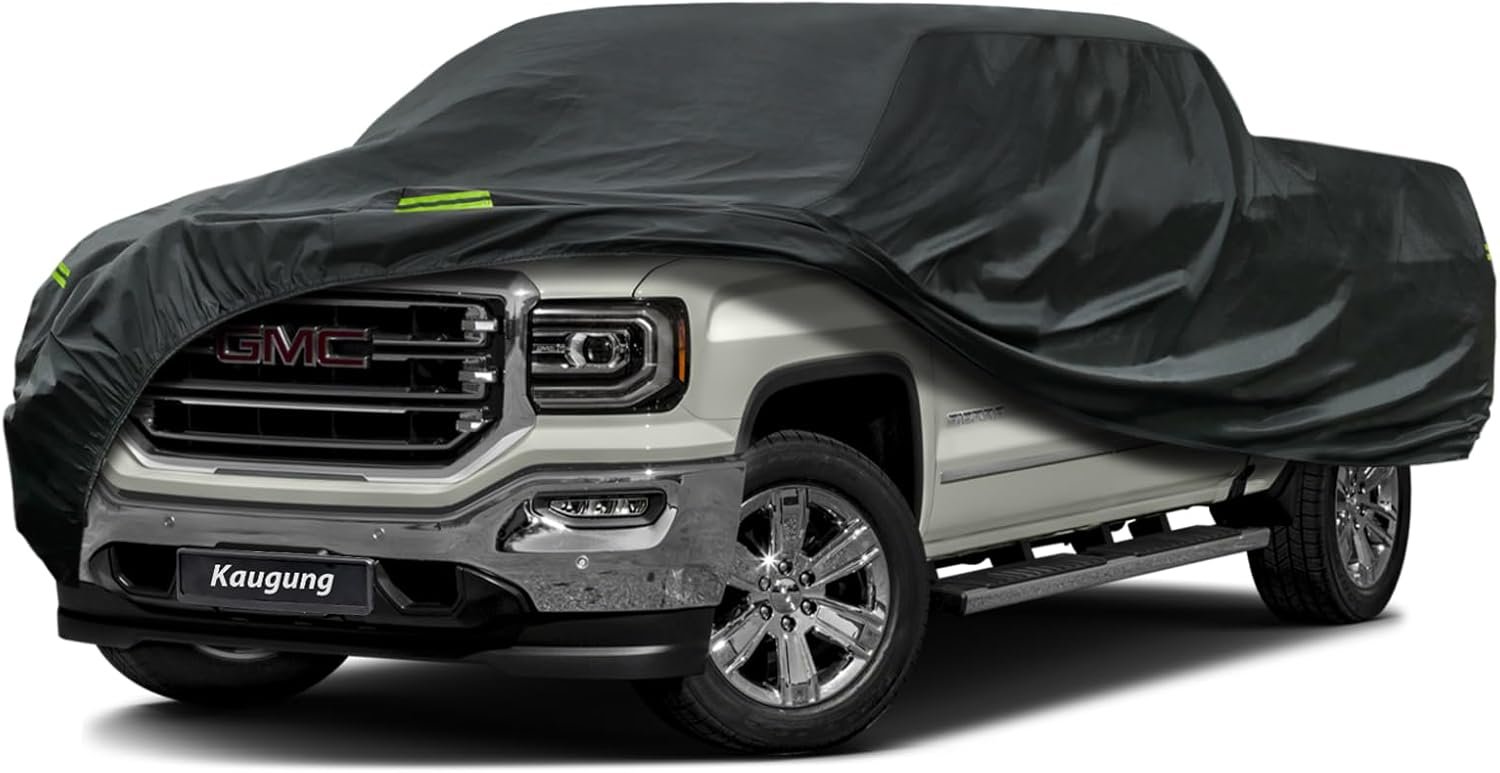Waterproof Custom Fit Truck Cover for GMC Sierra 1500-3500 6.5' Bed (2