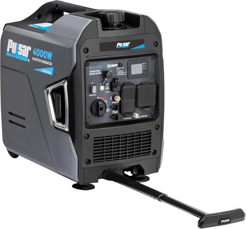 Pulsar GX400BN 4000W Portable Dual Fuel Inverter Generator with Parall