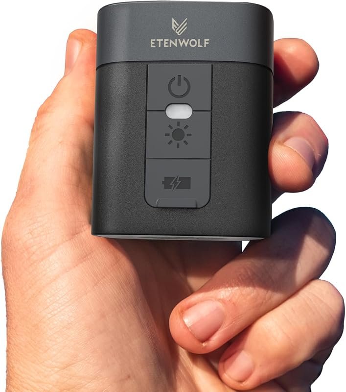 ETENWOLF AIR 3 Battery Air Pump for Inflatables with 2600 mAh and Camp