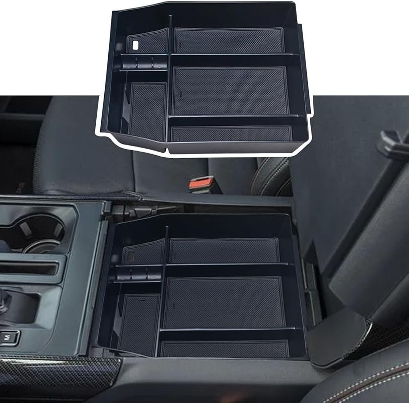 Center Console Organizer Compatible with 2021 2022 2023 2024 Ford F150