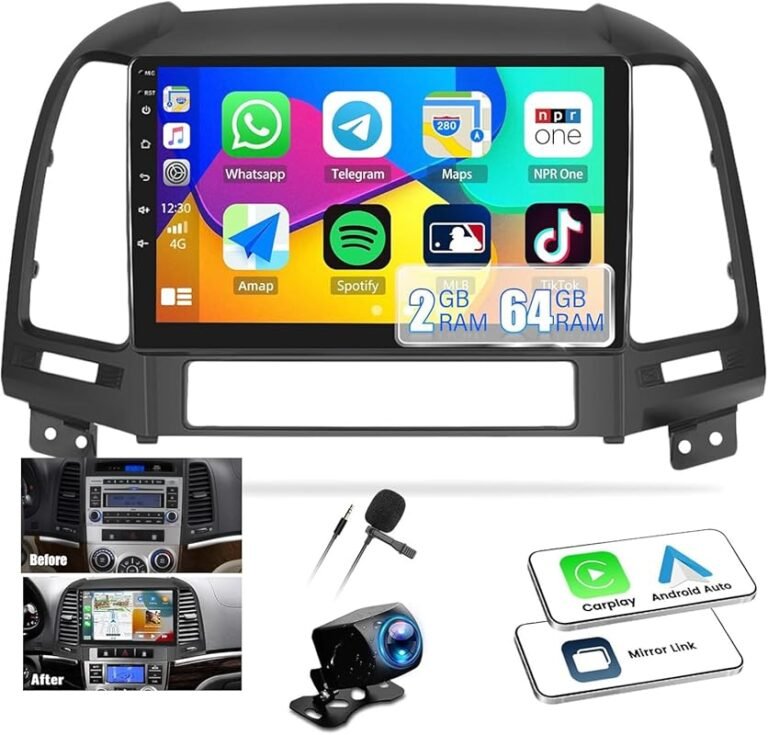 Upgrade Your Ride: 10 Best Car Stereos for 2006 Hyundai Santa Fe