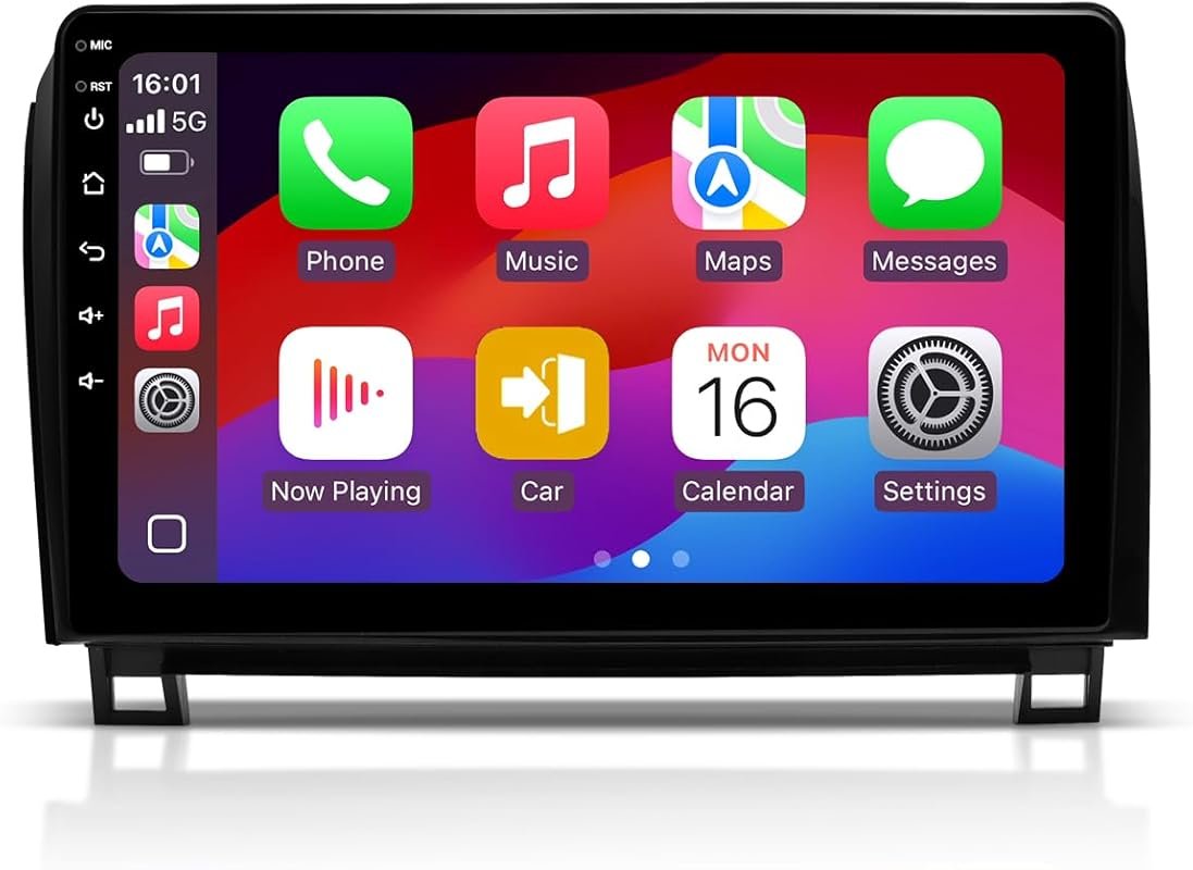 10.2-Inch QLED Head Unit for 2007-2013 Toyota Tundra with Wireless Car