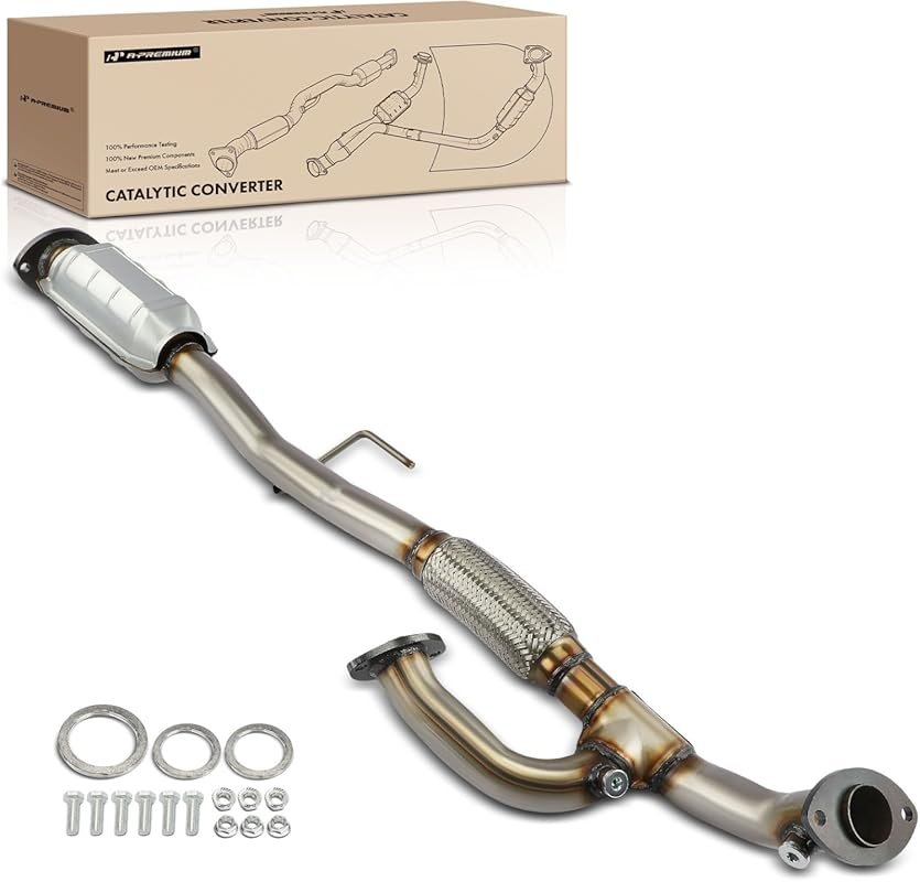 A-Premium Rear Catalytic Converter Kit Direct-Fit Compatible with Toyo
