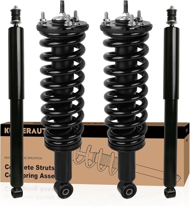 Front and Rear Struts Complete Assembly Shocks Absorbers Compatible fo