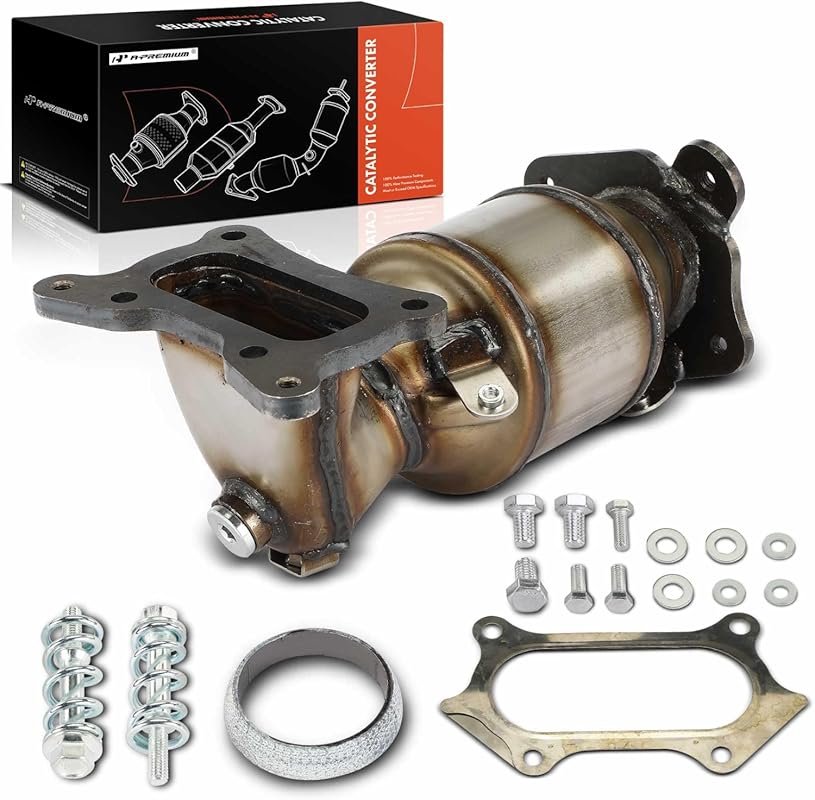 A-Premium Catalytic Converter Kit Direct-Fit Compatible with Honda CR-