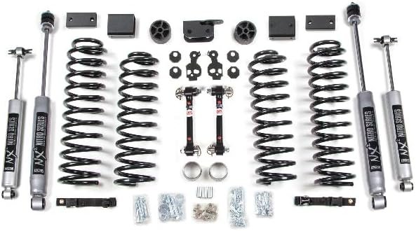 BDS 3 Inch Lift Kit Compatible with Jeep Wrangler JK 4-Door BDS1404H