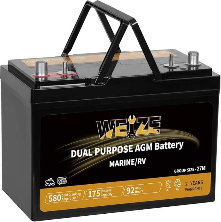 Top 10 Group 27 Deep Cycle RV Batteries for Superior Performance