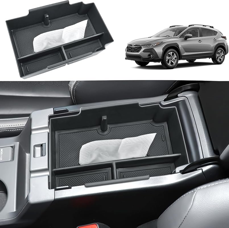 A Console Tray Insert Organizer for 2024 to 2026 Subaru Crosstrek and 