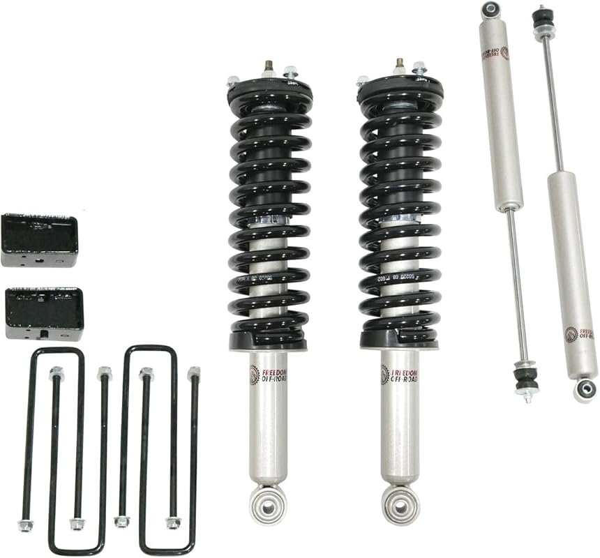 3-Inch Lift Kit with Front Struts, Rear Blocks, and Shocks for 2000-20