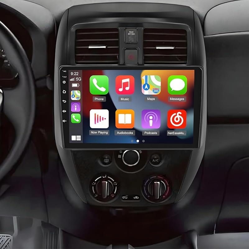 10-Inch Touchscreen Car Stereo Upgrade for Nissan Versa Sedan 2015-201