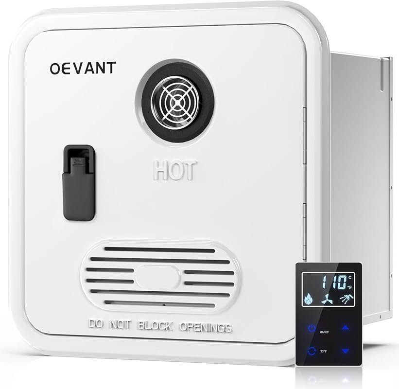 55,000 BTU Propane RV Tankless Water Heater with Remote Control and CS