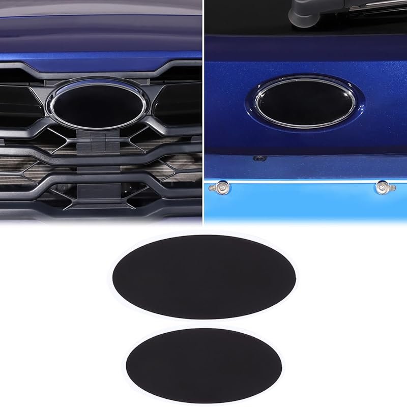 Car Front Rear Emblem Ring Decal Sticker Compatible with Subaru Crosst