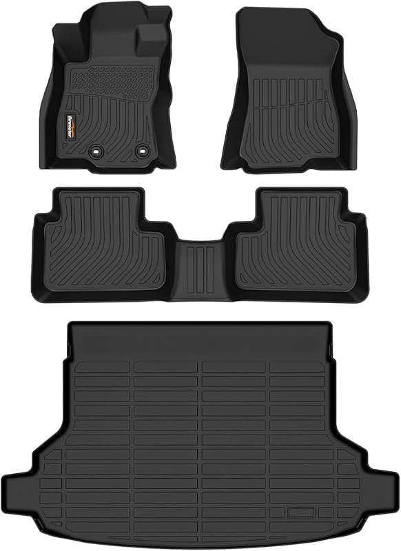 Binmotor All-Weather TPE Floor Mats and Cargo Liner for 2025 Subaru Fo