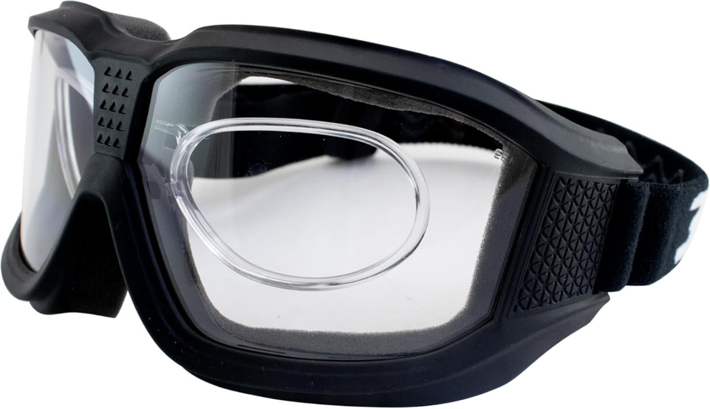 Epoch Eyewear Luca Motorcycle Goggles for Over Glasses with Anti-Fog C