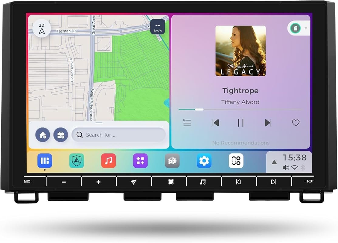 10.2-Inch QLED Head Unit for 2014-2021 Toyota Tundra with Wireless Car