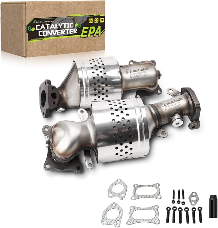 High Flow Catalytic Converter Set for 2008-2020 Honda Accord V6, Pilot