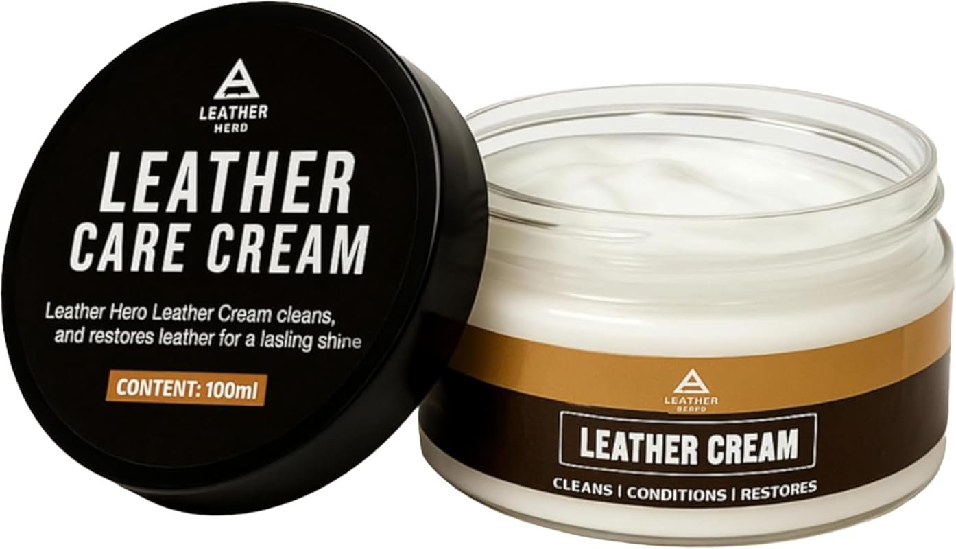 Leather Hero 2-in-1 Cleaner and Conditioner: Non-Greasy for Jackets, H