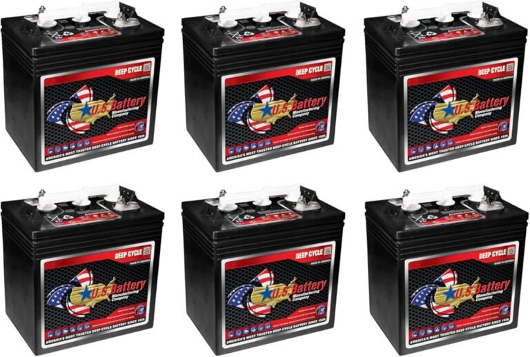 10 Best 6 Volt Golf Cart Batteries for RV: Expert Roundup