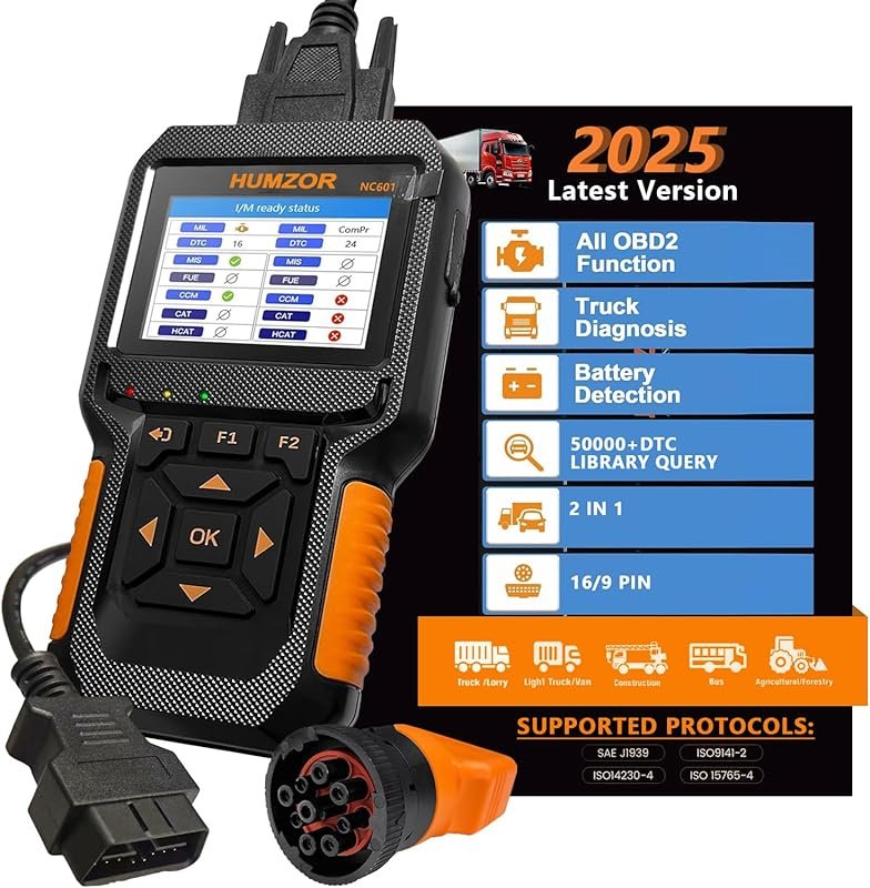 Heavy Duty Truck Scanner for Full System Diesel Diagnostics and Code R
