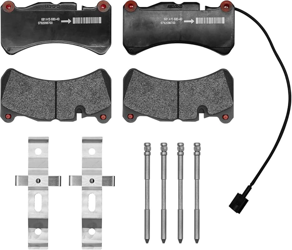 Front Brake Pad Set for Maserati Ghibli, Quattroporte, and GranTurismo