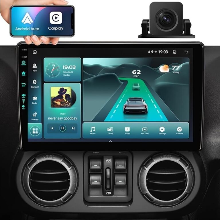 10 Best Apple CarPlay Radios for Jeep Wrangler JK: Expert Picks
