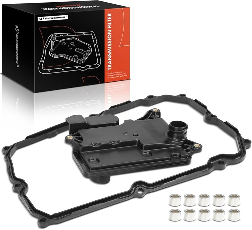 A-Premium Automatic Transmission Fluid Filter with Pan Gasket, Compati