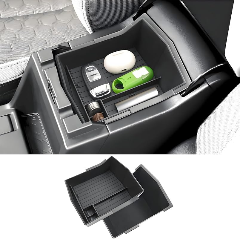 Double Layer, 2025 2026 Forester Center Console Organizer for Subaru F
