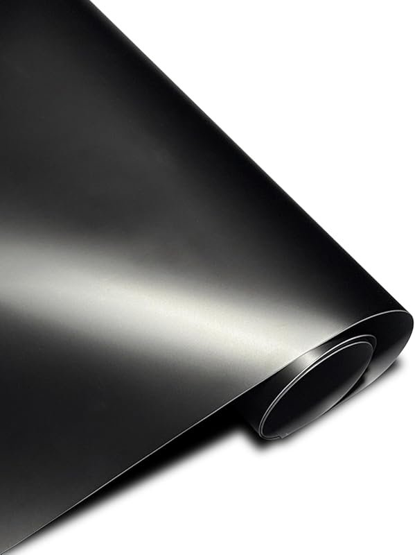 Matte Black Vinyl Car Wrap with Air Release Technology for Scratch Res