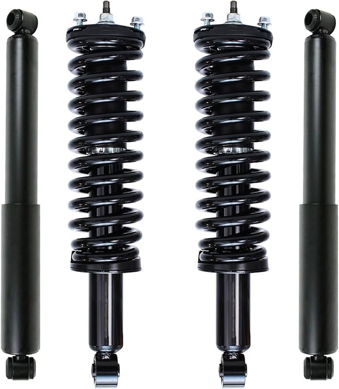 4-Piece Suspension Kit with Front Struts and Rear Shocks for 1995-2004