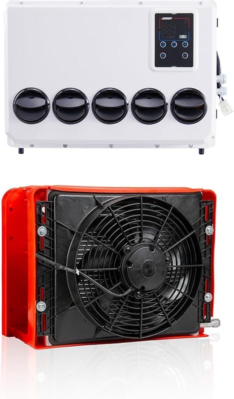 9000 BTU 12V Truck RV Split Type Air Conditioner for Semi Trucks and C