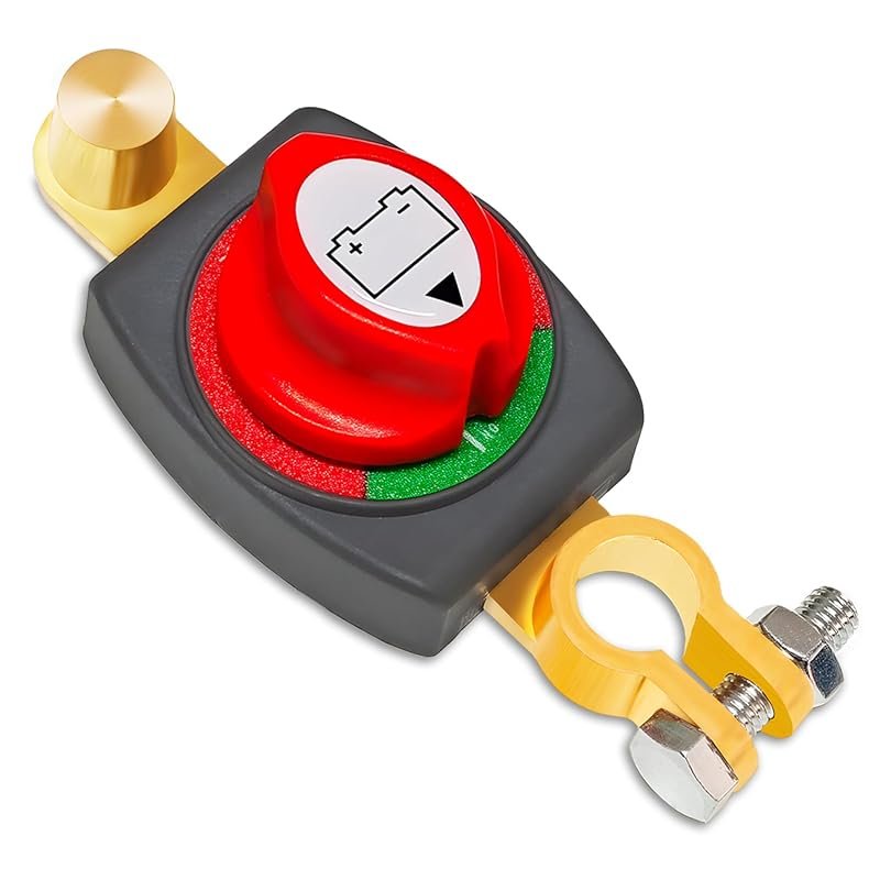 Quick Battery Disconnect Switch for 12V/48V Systems with 275A Rating f