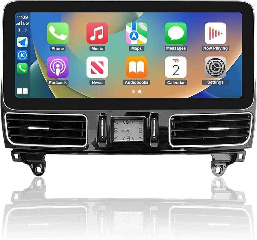 12.3-Inch CarPlay Touchscreen Radio for Mercedes-Benz ML GL 2012-2015 