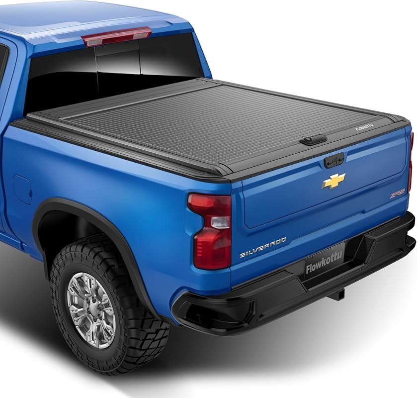 Retractable Hard Tonneau Cover for Chevy Silverado and GMC Sierra 1500