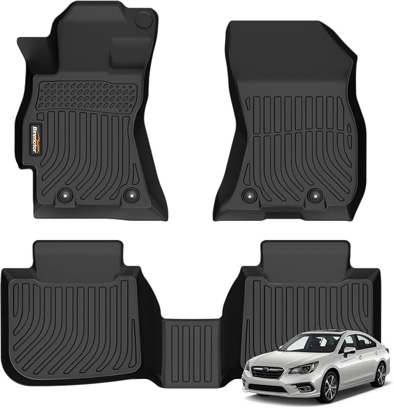 Durable All-Weather Floor Mats for Subaru Outback and Legacy Models fr