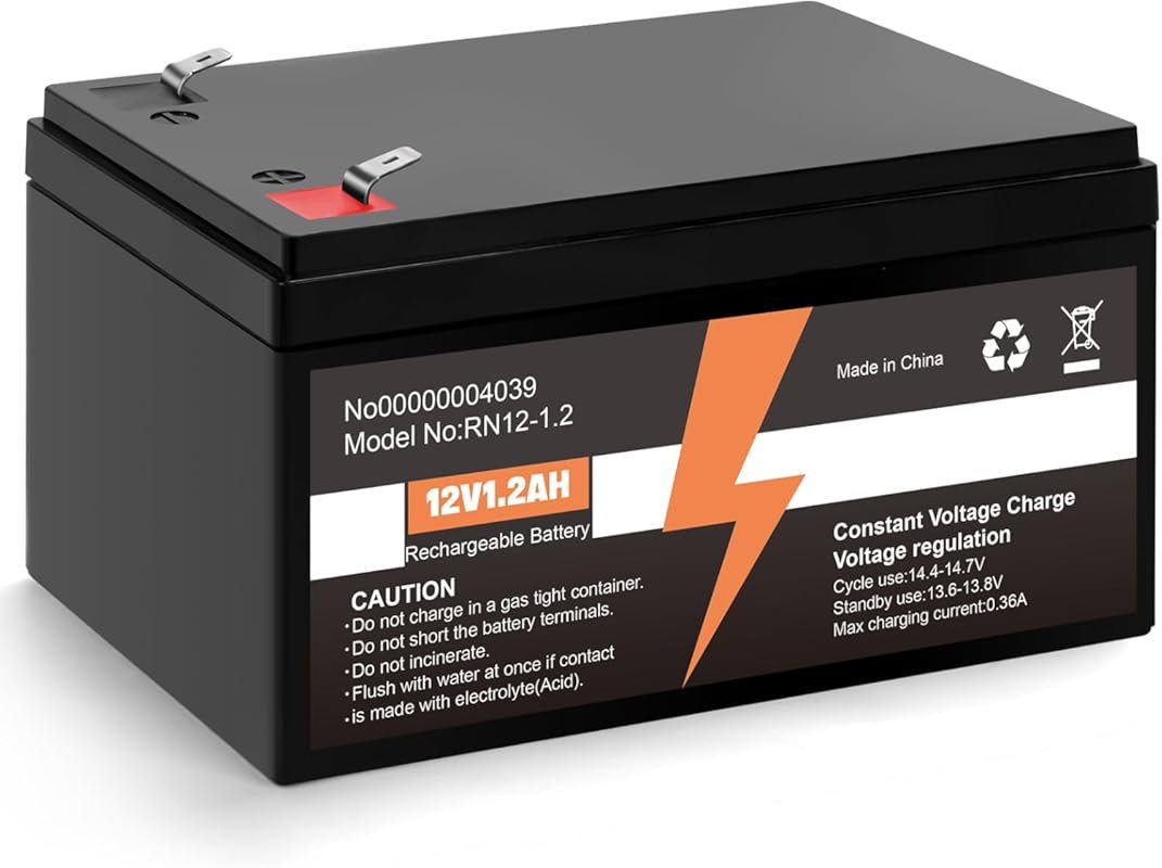12v 1.2ah Battery Compatible with Mercedes-Benz AuxiliaryBattery OE N0