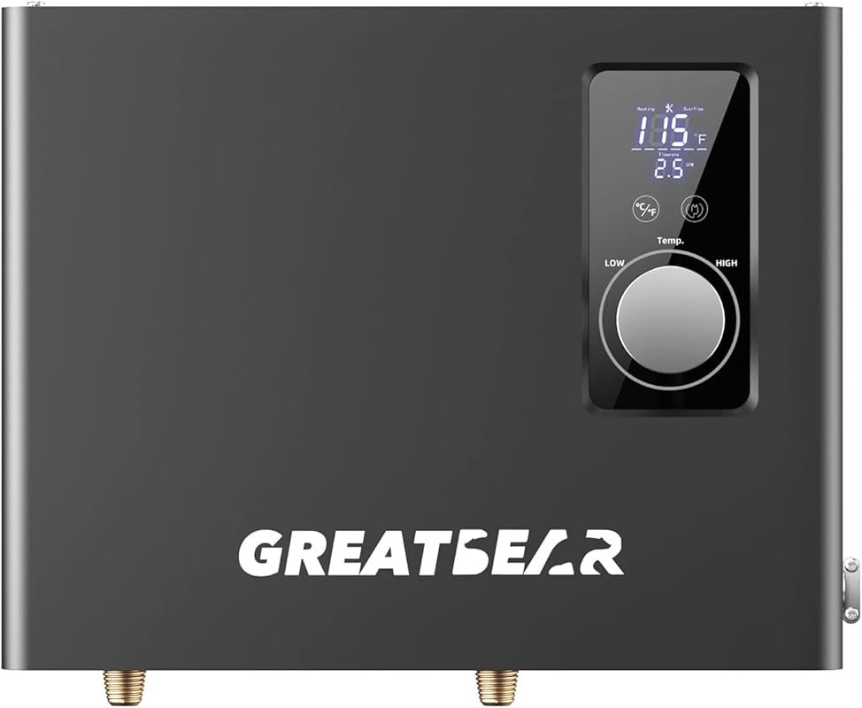 18kW Electric Tankless Water Heater, ideal for efficient whole house h