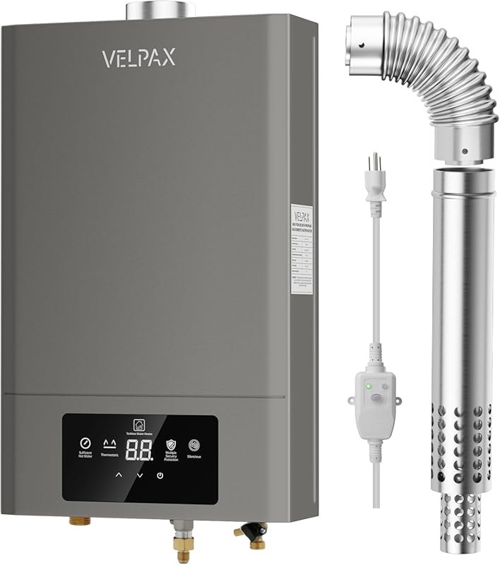 Indoor Propane Tankless Water Heater with 4.74 GPM Instant Hot Water a