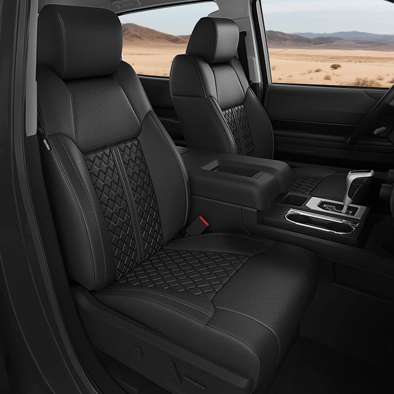 for Toyota Tundra Seat Covers Crew Max Only 2014 2015 2016 2017 2018 2