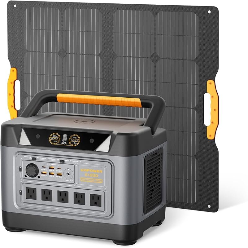S1200 1190Wh Solar Generator Kit with 120W Panel